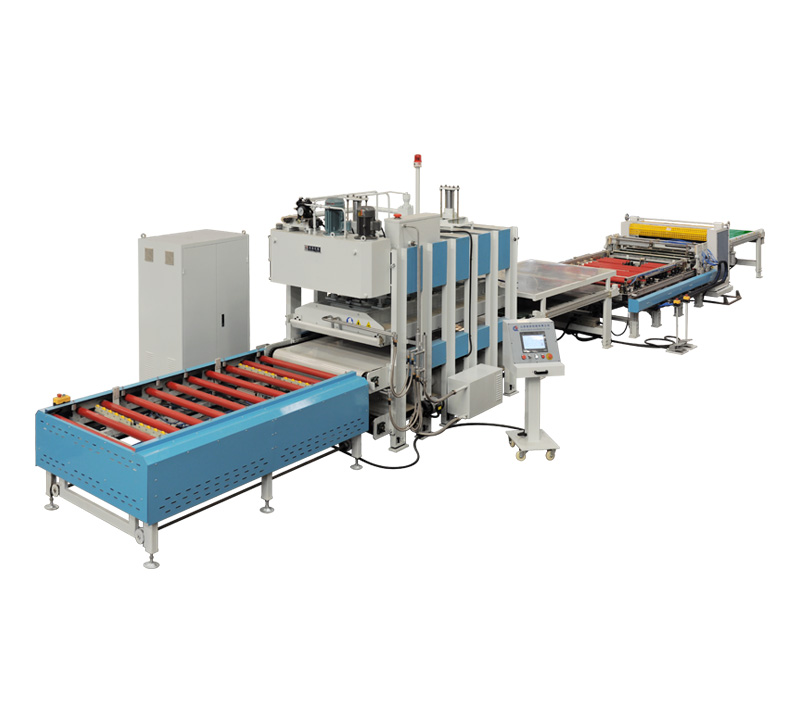 Panel cover、Wood door compounding production line  (three direction direction) BY624 x 8/16